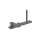 Axor Citterio C 3-Hole Roman Tub Set Trim With 1.75 Gpm Handshower And Sbox- Cubic Cut In Brushed Black Chrome, 49431341