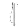 Axor Citterio C Freestanding Tub Filler Trim With 1.75Gpm Handshower In Chrome, 49440001