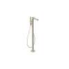 Axor Citterio C Freestanding Tub Filler Trim With 1.75Gpm Handshower- Cubic Cut In Brushed Nickel, 49441821