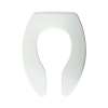 Commercial 9500CT 000 Plastic Elongated Toilet Seat in White