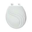 27EC Wood Round Toilet Seat