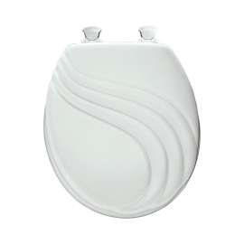 27EC Wood Round Toilet Seat
