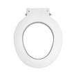 Medical Assistance 4LR 000 Plastic Round Toilet Seat in White