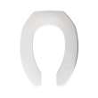 Commercial 2155CT 000 Plastic Elongated Toilet Seat in White