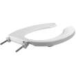 Commercial 1055SSC 000 Plastic Elongated Toilet Seat in White