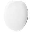 170 000 Plastic Elongated Toilet Seat in White
