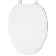 175 000 Plastic Elongated Toilet Seat in White