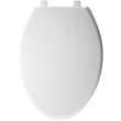 Commercial 1900 000 Plastic Elongated Toilet Seat in White