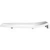 Commercial 1955SSCT 000 Plastic Elongated Toilet Seat in White