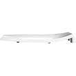 Commercial 1955SSCT 000 Plastic Elongated Toilet Seat in White