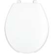 Hospitality 7750TDG 000 Plastic Round Toilet Seat in White