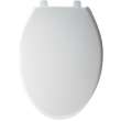 Hospitality 7800TDG 000 Plastic Elongated Toilet Seat in White