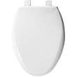 7900TDGSL 000 Plastic Elongated Slow-Close Toilet Seat in White