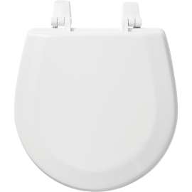 Marine TC50TTA 000 Wood Round Toilet Seat in White