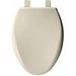 1200E4B Bemis Affinity(R) Elongated Plastic Toilet Seat Featuring Stay·Tite(R) Seat Fastening System(TM), Whisper·Close(R), Easy·Clean(R), Precision·Fit(R) and Super·Grip(R) Bumpers