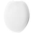 170TK Bemis Elongated Plastic Closed Front with Cover Toilet Seat with Top·Tite(R) Hinges