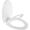 1888SLOW Bemis NextStep2(R) Elongated Enameled Wood Potty Training Toilet Seat in White Featuring Stay·Tite(R) Seat Fastening System(TM), Whisper·Close(R), Precision·Fit(R), and Easy·Clean(R)
