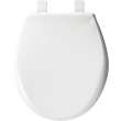 200E4 Bemis Affinity(R) Round Plastic Toilet Seat Featuring Stay·Tite(R) Seat Fastening System(TM), Whisper·Close(R), Easy·Clean(R), Precision·Fit(R), and Super·Grip(R) Bumpers