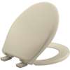 200E4B Bemis Affinity(R) Round Plastic Toilet Seat Featuring Stay·Tite(R) Seat Fastening System(TM), Whisper·Close(R), Easy·Clean(R), Precision·Fit(R) and Super·Grip(R) Bumpers