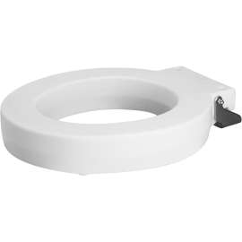 4LRT Bemis Round Plastic Closed Front Less Cover with Stay·Tite(R) Commercial Fastening System(TM)