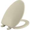 7300SLEC Bemis Elongated Plastic Toilet Seat in Bone Featuring Easy·Clean(R) and Whisper·Close(R)