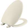 7300SLEC Bemis Elongated Plastic Toilet Seat in Biscuit Featuring Easy·Clean(R) and Whisper·Close(R)