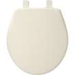 730SLEC Bemis Round Plastic Toilet Seat in Biscuit Featuring Easy·Clean(R) and Whisper·Close(R)