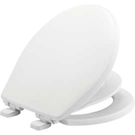 881SLOW Mayfair by Bemis Little 2 Big(TM) Round Plastic Potty Training Toilet Seat in White Featuring Stay·Tite(R) Seat Fastening System(TM) and Whisper·Close(R)