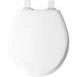 888SLOW Bemis NextStep2(R) Round Enameled Wood Potty Training Toilet Seat in White Featuring Stay·Tite(R) Seat Fastening System(TM), Whisper·Close(R), Precision·Fit(R), and Easy·Clean(R)