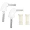 1955CT Replacement Hinge Set in White