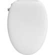 HV2000E Bemis Haven 2000 Elongated Plastic Electric Bidet Seat in White Featuring Stay·Tite(R) Seat Fastening System(TM)