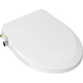 HV500R Bemis Haven 500 Round Plastic Bidet Seat in White Featuring Stay·Tite(R) Seat Fastening System(TM)