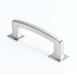 Hearthstone 4070-1BPN-P Pull 96mm CC in Brushed Nickel