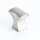Knob 1-1/4 x 3/4 in Brushed Nickel