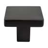 Contemporary Advantage One 1-1/8-in x 1-1/8-in Square Knob, Matte Black 0951-1055-P