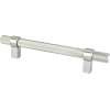 Radial Reign 128mm CC Pull, Brushed Nickel 5026-4BPN-P