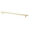 Tempo 320mm CC Modern Brushed Gold Bar Pull