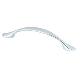 Transitional Advantage Three 96mm CC Polished Chrome Rounded End Pull