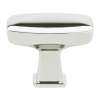 Subtle Surge Polished Nickel Knob