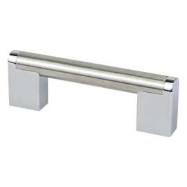 Studio Remix 96mm CC Brushed Nickel and Polished Chrome Pull