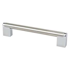 Studio Remix 160mm CC Brushed Nickel and Polished Chrome Pull