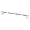 Studio Remix 12 inch CC Brushed Nickel and Polished Chrome Appliance Pull