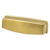 Emerling 96mm CC Modern Brushed Gold Cup Pull