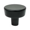 Brookridge Matte Black Round Knob