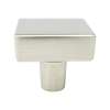 Brookridge Brushed Nickel Square Knob