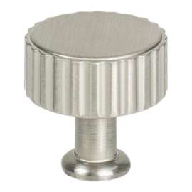 Cannelee Brushed Nickel Knob