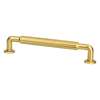 Cannelee 160mm CC Modern Brushed Gold Pull
