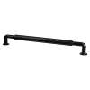 Cannelee 12in. CC Matte Black Appliance Pull