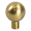 Berenson Knobs Modern Brushed Gold Ball Knob