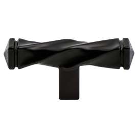 Rhapsody Black Twisted Knob
